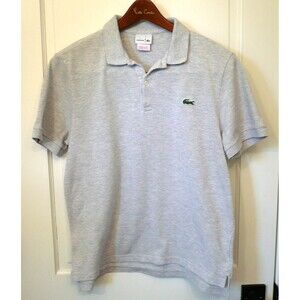 Men Size 4 Lacoste Red! Polo Shirt Mod Fit Slim 2009 Small? Preppy Golf Academia